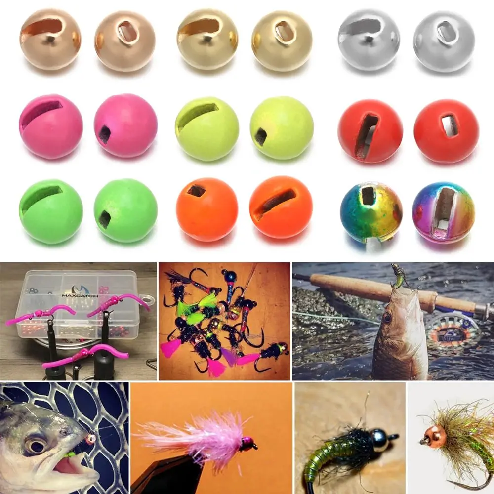 25 шт./партия вольфрамовые бусины для рыбалки 2 5/3 0/3 5/4 0 мм