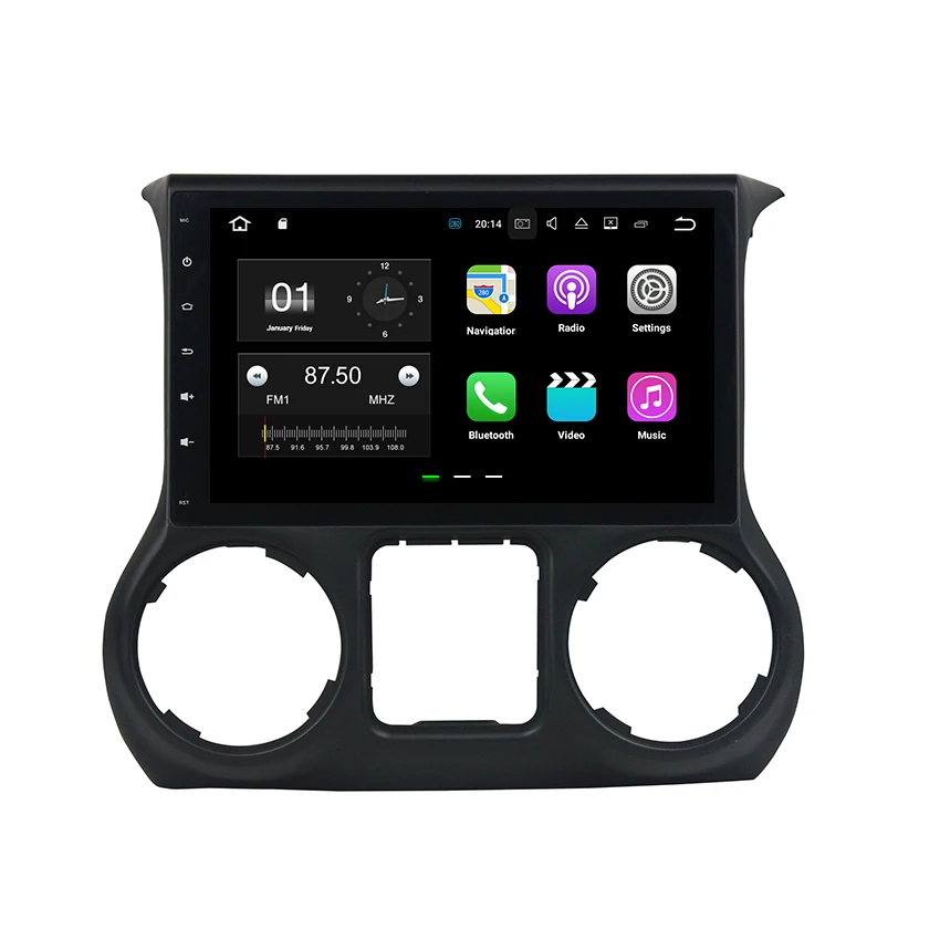 Liislee 2 din для Jeep Wrangler 2011 ~ 2017 Автомобильный навигатор GPS Android видео HD сенсорный экран