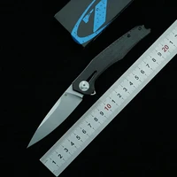 new oem zt0707 folding knife mark cpm20v blade g10steel handle outdoor camping survival kitchen knife edc gift tool knife