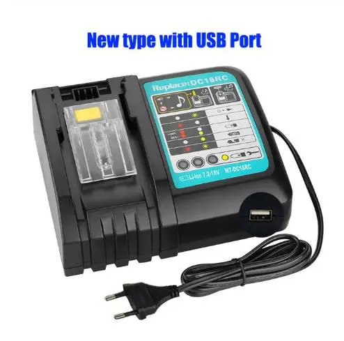 

100%original 18V18Ah Battery 18000mah Li-Ion Battery Replacement Power Battery for MAKITA BL1880 BL1860 BL1830battery+3A Charger