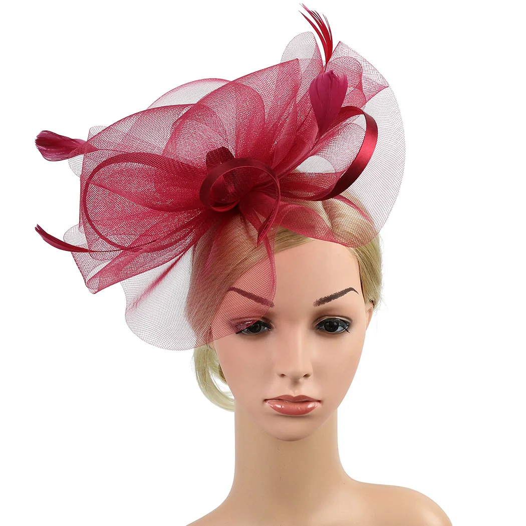 

Creative Mesh Hairband Headband Dual-use Hair Clip Party Headwear Women cute Hair Band Metal Hoop Double Bangs Hair Accessories