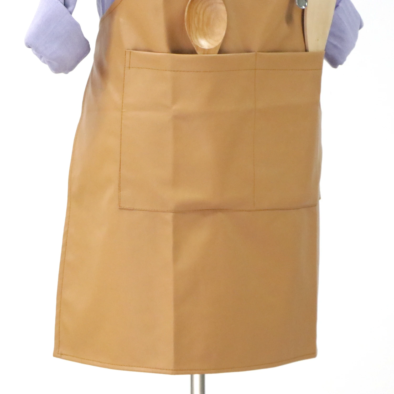 

Apron New Design Pattern Kitchen Cooking Waterproof Custom Customized Logo PU Fabric