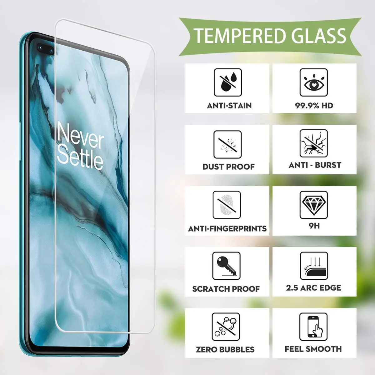 Закаленное стекло для OnePlus Nord Защита экрана 8 Z защитная пленка One Plus Oneplus8 1 + |