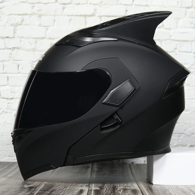 Модульный мото rcycle шлем флип анфас гоночный шлем cascos para мото двойной объектив может быть оснащен Bluetooth capacete DOT - Цвет: 12