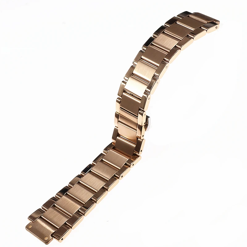 27mm 20mm Steel Watch Strap For Man Woman 38mm 45mm Hublot Watch Bracelet Big Bang Classic Fusion Watchband Belt Band Accessorie