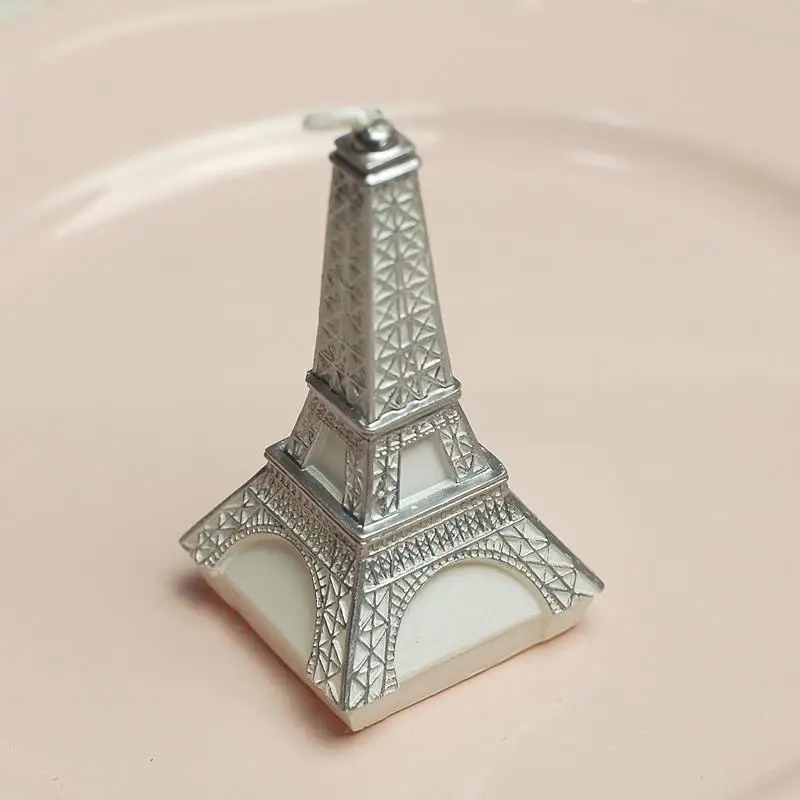 Eiffel Tower Candles In Gift Box Wedding Bridal Shower Party Favor Guest Present Novelty | Дом и сад