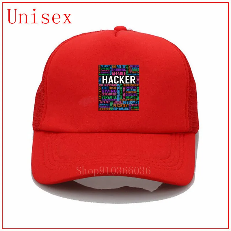 Hacker Job dad hats for men baseball cap casquettes de man hat girls with plastic | Аксессуары для одежды