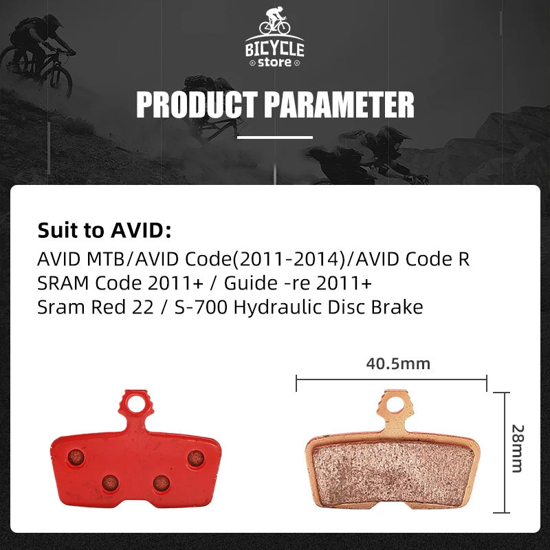 Аксессуары для велосипеда AVID MTB/AVID Code(2011 2014) 4 пары|Велосипедный тормоз| |
