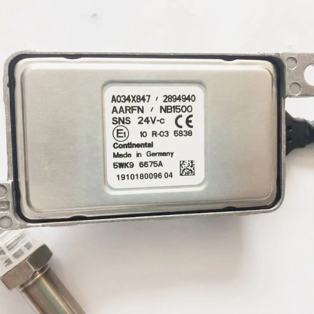 

Machinery engine parts NOX Nitrogen Oxygen Sensor 5WK96675A 2894940