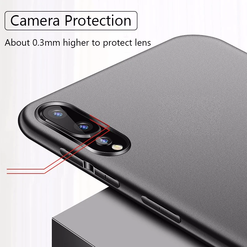 Lainergie для UMIDIGI A5 Pro Чехол простой твердый тонкий матовый мягкий силиконовый задний