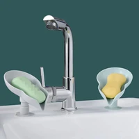 newest soap holder washbasin box soap dish bathroom shower soap stand sponge storage plate tray bathroom accessories gadget