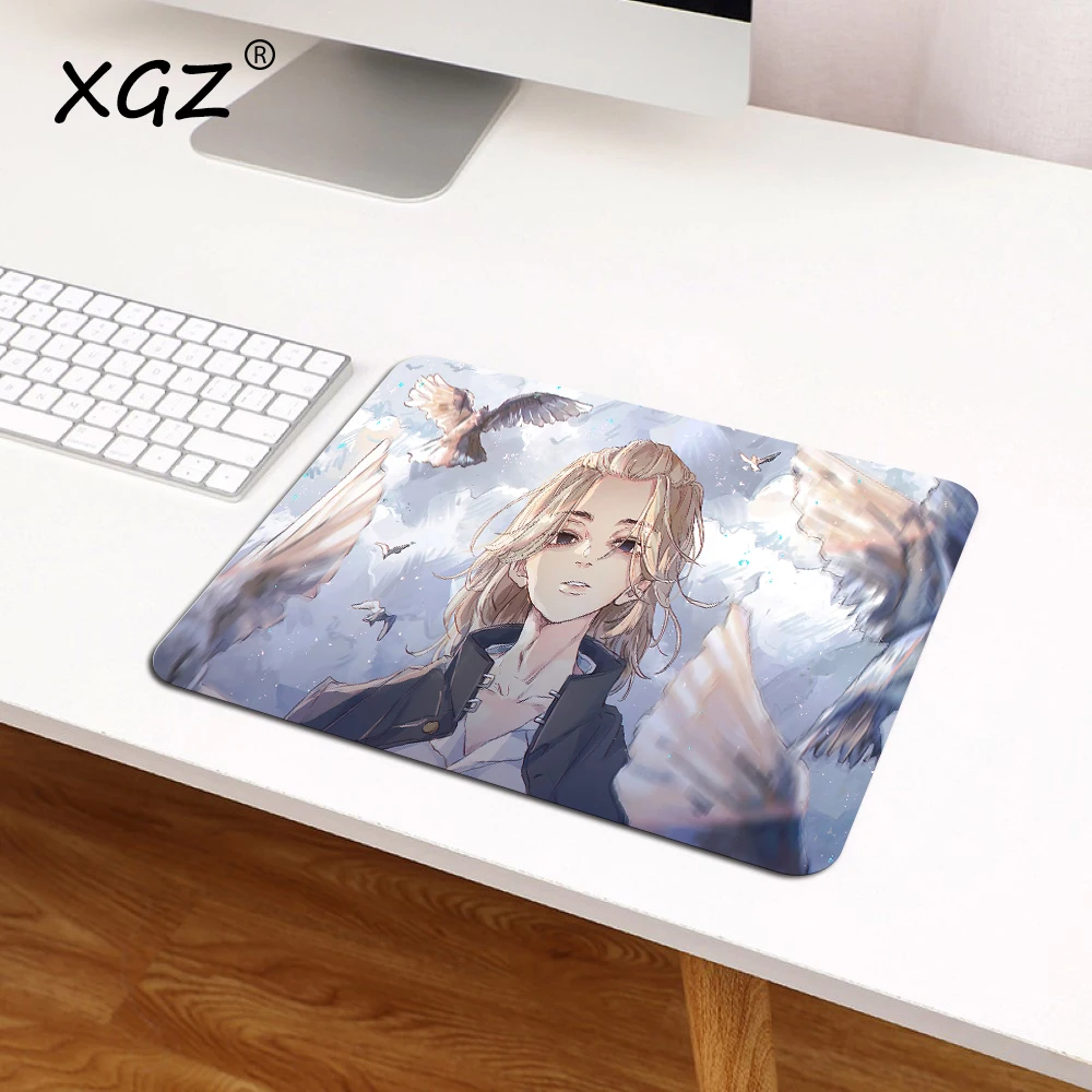 Computer Mousepad Tokyo Revengers Mikey Manjiro Sano Desk Protector Keyboard Cover Desk Covers Table for Laptop Beautiful Mat