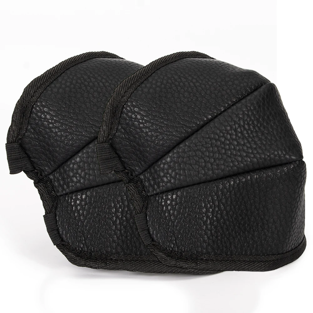 

1 Pair Leather Knee Pads Protective Guard Motorcycle Warm Kneepad Brace Thick Motorbike Riding Football Sports Leg Protector