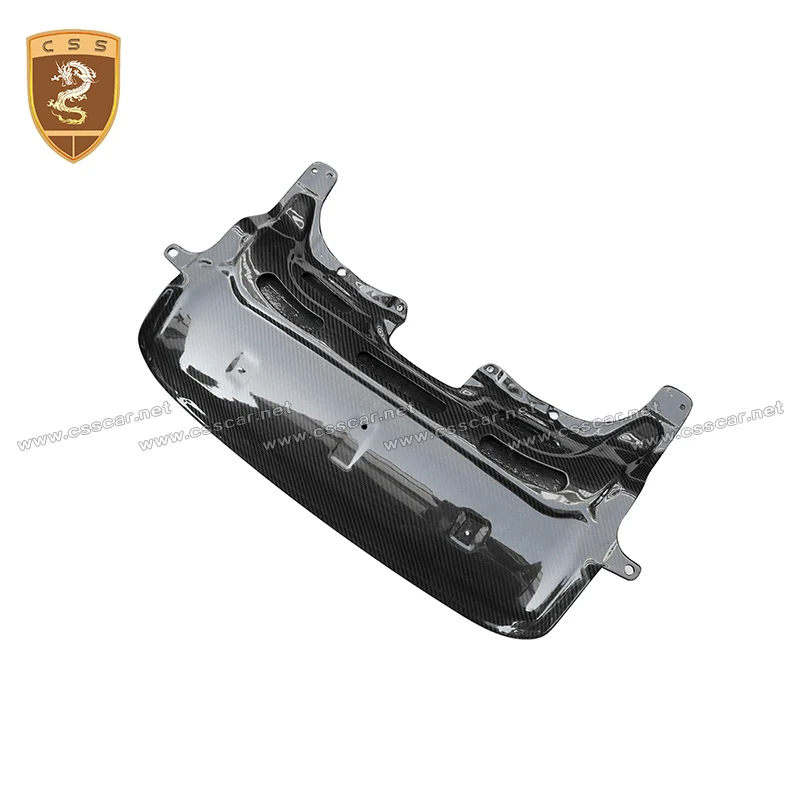 CSSCAR горячая Распродажа Стайлинг автомобиля сухое углеродное волокно внутренняя отделка задняя выхлопная панель комплект для McLaren 720s 2017-2021