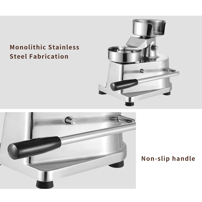 Руководство гамбургер Пресс Нержавеющая сталь 100 мм 150 формируя прибор для