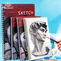 sketchbooks for drawing album for sketches 160gm2 16k 19x27cm on a spiral 32 liters 5 pcscarton