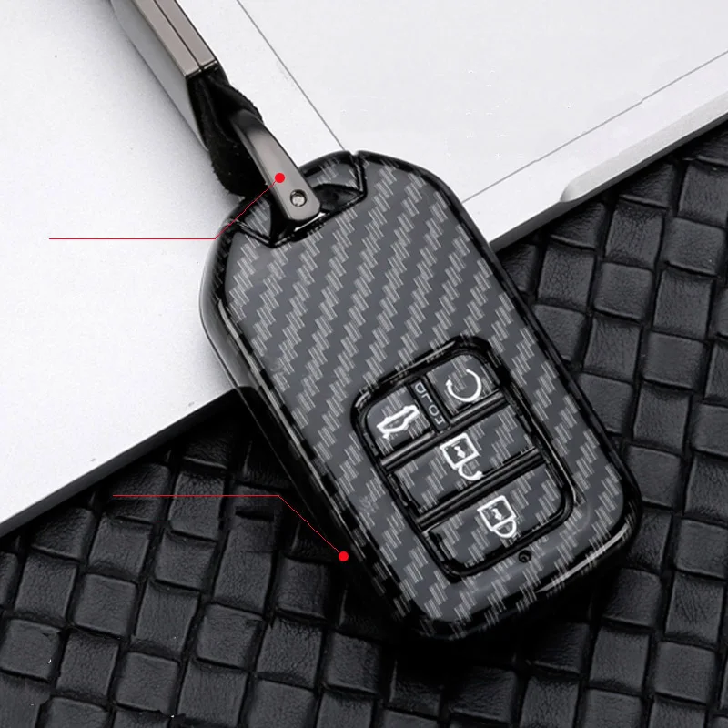 Чехол для автомобильного ключа из АБС-пластика Honda Civic Accord FIT XRV VEZEL CITY JAZZ HRV Crider CRVA EXL