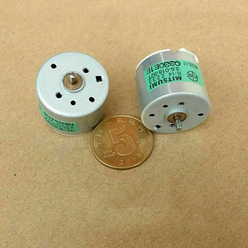 MITSUMI M22E-11 DC 3 V-6 V 9500 об/мин мини 22 мм 6 полюсов ротора большой крутящий момент 310 двигатель "сделай сам" для удаления татуировок