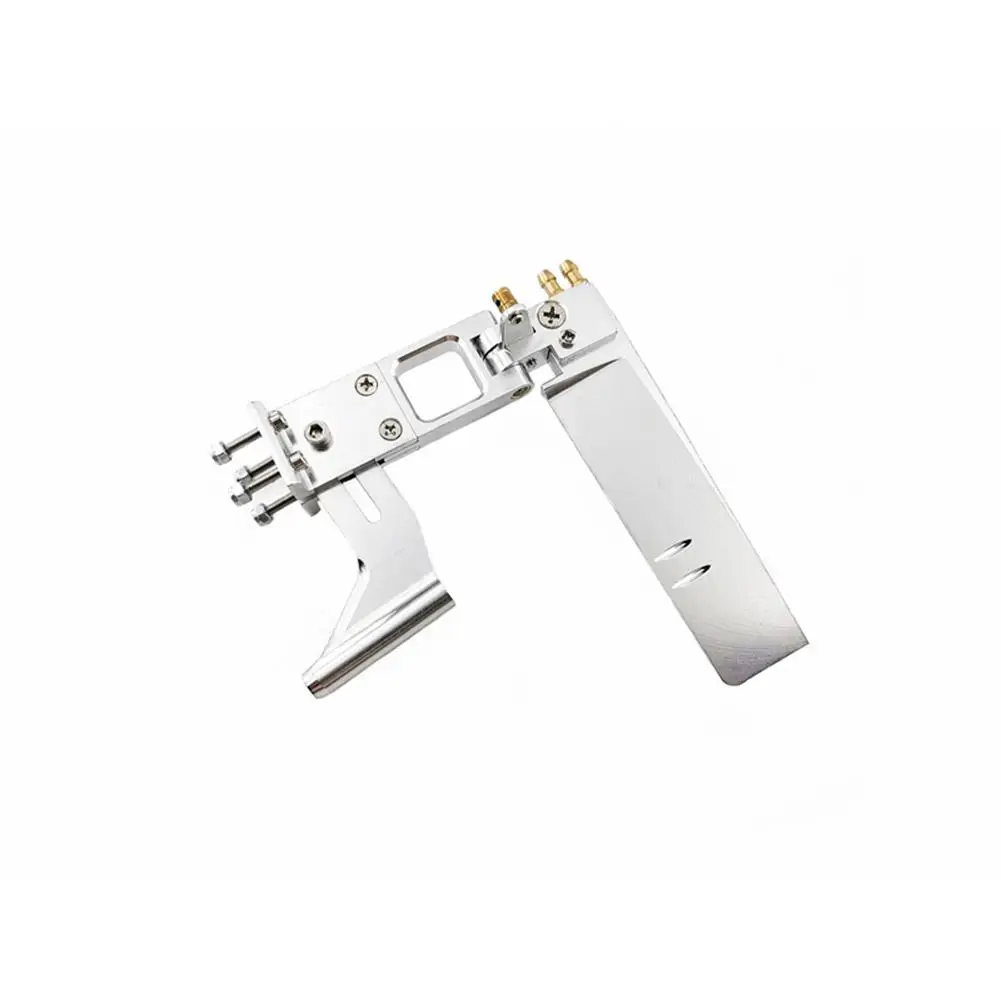 1PC Brushless 110mm Water Absorbing Rudder Aluminum Suction Steering Rudders+Tail 4mm Shaft Bracket for CAT RC Jet Boats Part | Игрушки и