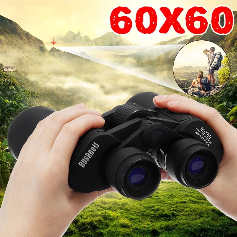 5000 м складной бинокль с высоким увеличением HD профессиональный зум бинокль с подсветкой ночного видения для охоты телескоп Монокуляр