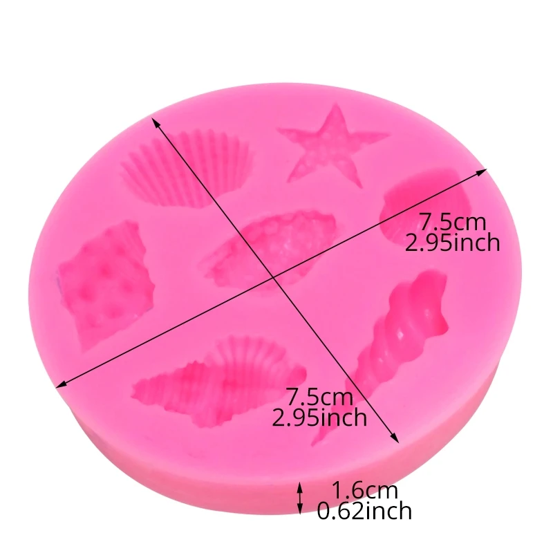 Форма для торта раковина раковины Жевательная паста кухни несколько форм