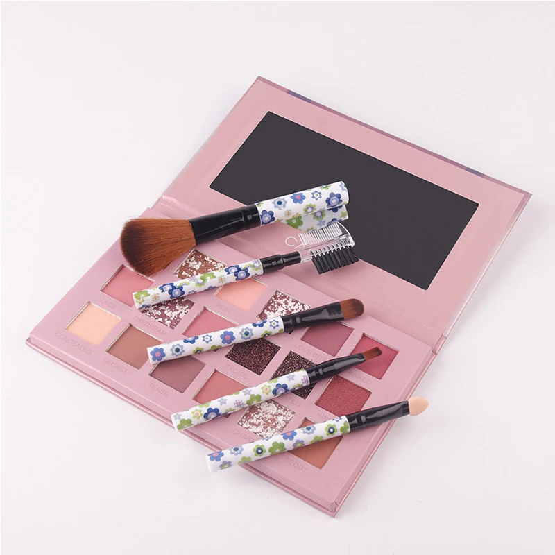 18 цветов Палетка теней для век водостойкая Дымчатая палитра матовая пудра