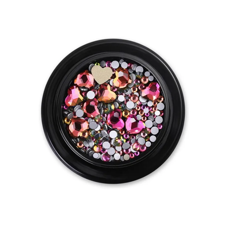 

Nail Rhinestones Stones 5 Color Rhinestone Irregular Beads Manicure For Nails Art Decorations Crystals Accessories Diy Nail Art