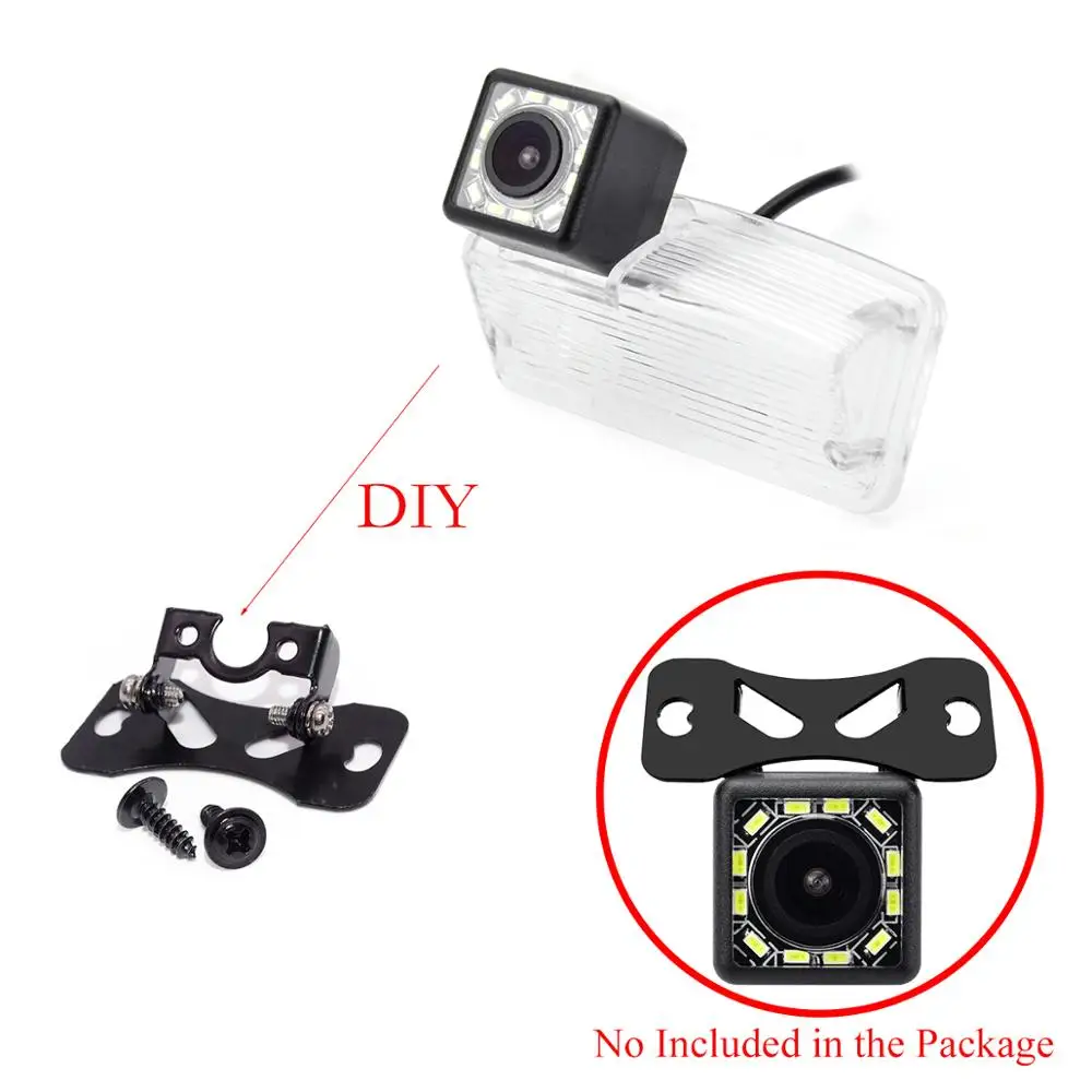 Автомобильный зеркальный TFT-монитор 4 3 дюйма и светодиодная камера заднего вида с