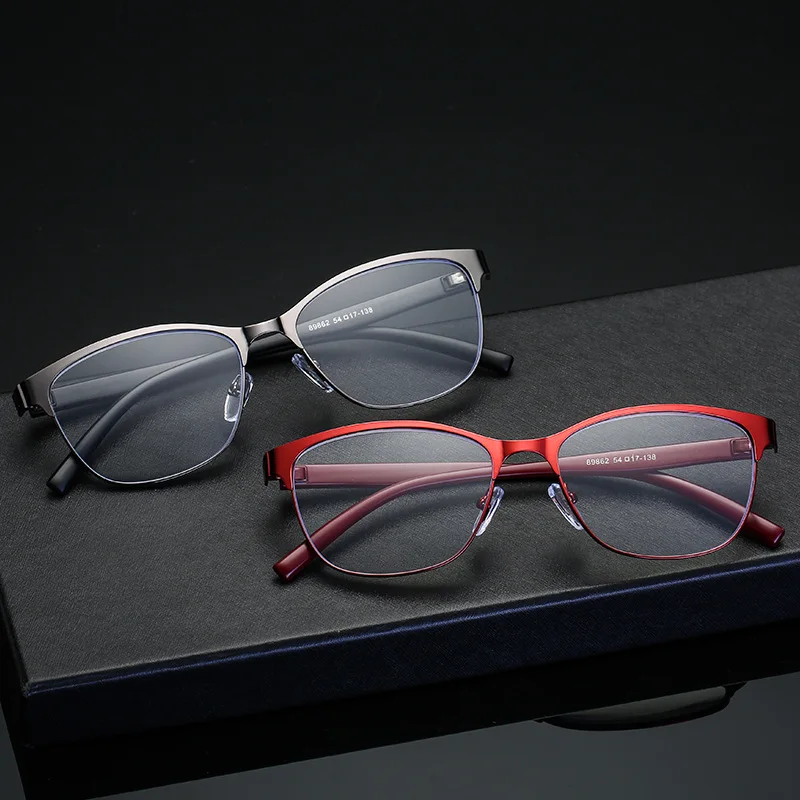 

New 2022 Men Anti Blue Light Blocking Glasses Eyeglasses Reading Glasses Women Hyperopia Myopia Prescription Full Frame Eyewear