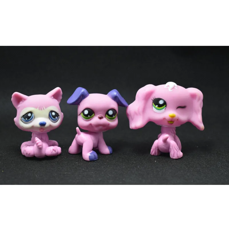 

24pcs/set Lps Cat Action Figure Set Little Pet Shop Model Toys Dachshund Collie Spaniel Great Dane Figure Toys Kids Gifts