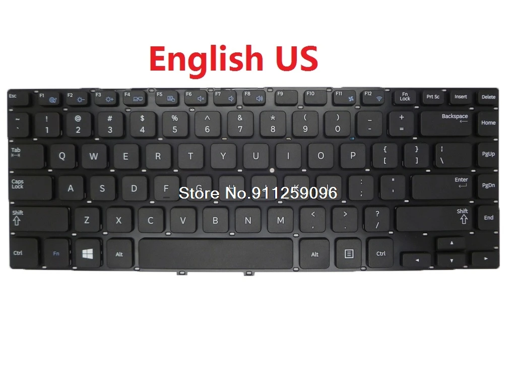 

Laptop Keyboard For Samsung NP350V4C 355V4C 355V4X 3445VX 3445VC 3445EC 3440VC 3440EC English US United Kingdom UK