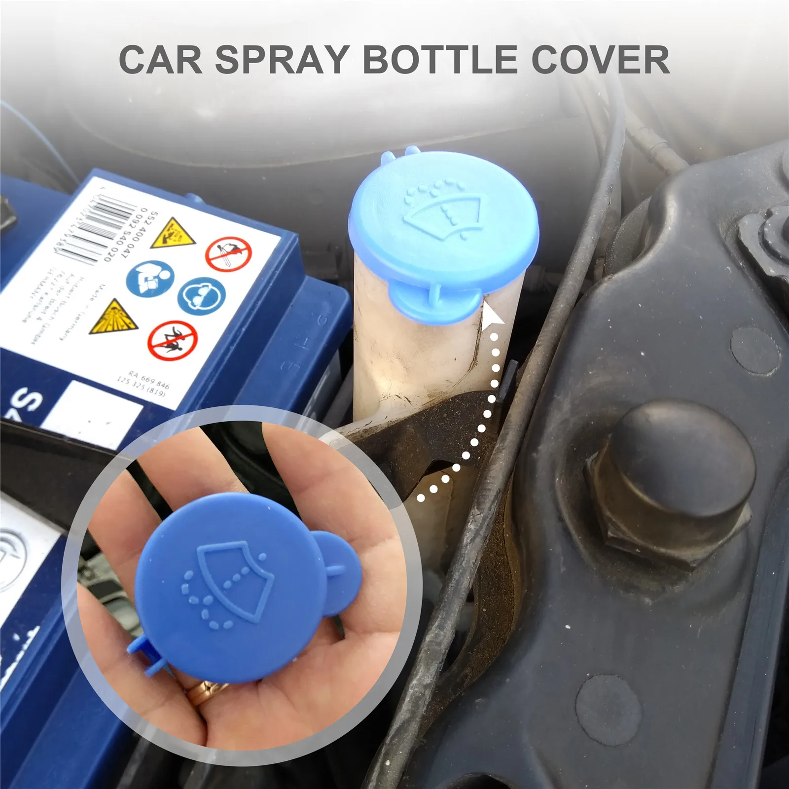 Автомобильные аксессуары крышка бачка омывателя лобового стекла резервуар для