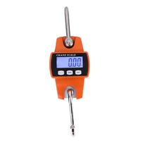 mini crane scale 300kg portable lcd digital hanging hook electronic weighing scale hanging hook scales kitchen weight tool