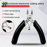 mini diagonal pliers 4 inch stainless needle nose pliers small soft cutting electronic scissors wire cutters hand tools