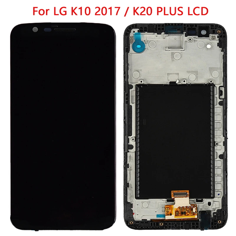 ЖК дисплей 5 3 ''M250 для LG K10 2017 сенсорный экран с рамкой дигитайзер в сборе K20 Plus