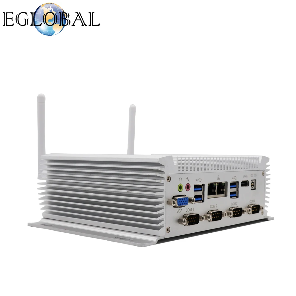 Eglobal Новое поступление промышленный Мини ПК компьютер intel core i5 i7 dual lan 2COM со
