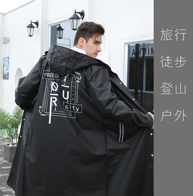 Водонепроницаемый нейлоновый дождевик куртка и брюки комплект для взрослых