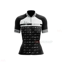 2021vezzo womens professional 100polyester short sleeve jersey mtb cycling clothing ropa ciclismo road breathable bicycle tops
