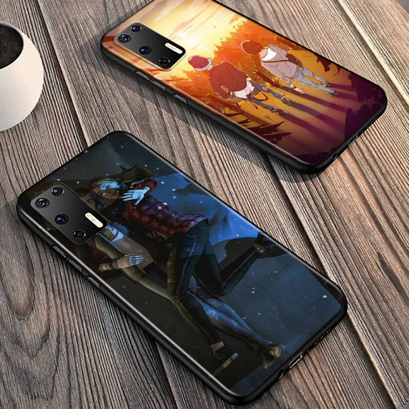 

Life is Strange For Huawei P40 P30 P20 Pro P10 P9 P8 Lite E Plus 5G 2019 Phone Case Bright Black Silicone Cover
