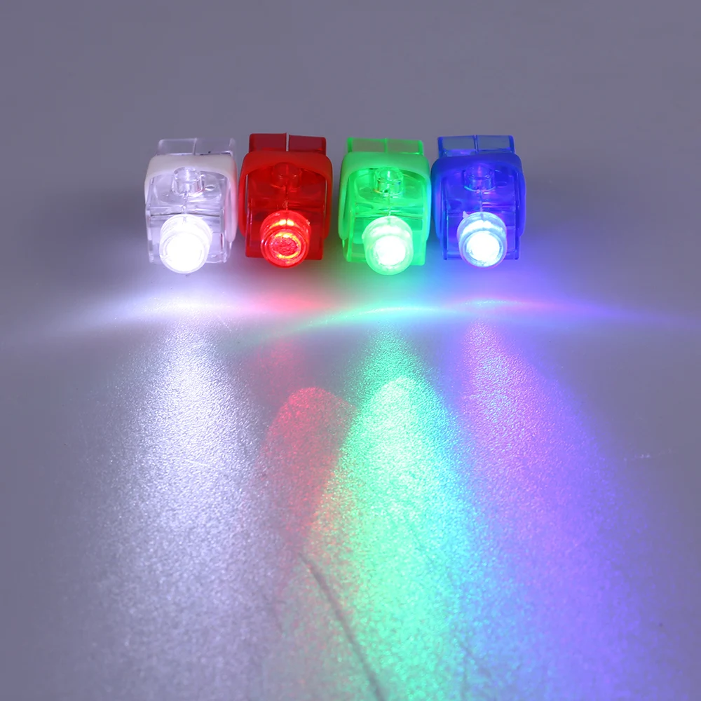 Новинка светодиодный светильник на палец лазерное мигающее кольцо красочный