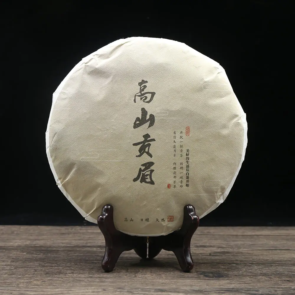 2013 высокая гора Gong Mei 350 г Китайский Фуцзянь Старое дерево Fuding белый чай Баи ча чай листик для торта