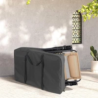 big size oxford cloth chair wheelchair storage bag heavy duty folding for outdoor furniture cushion lounge transport