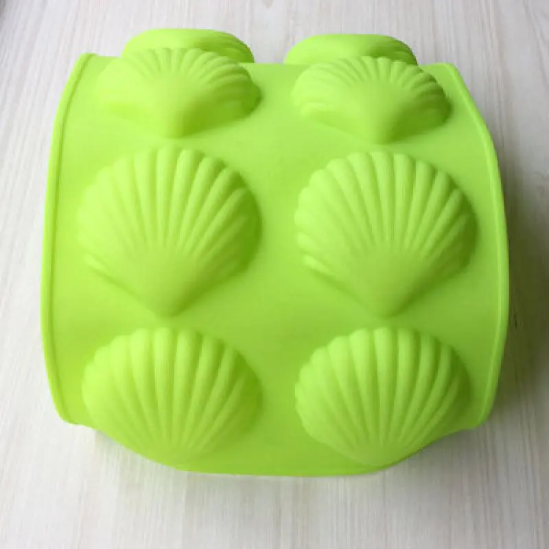

8 Empty Shell Baking Cake Decoration Mold DIY Handmade Soap Tool