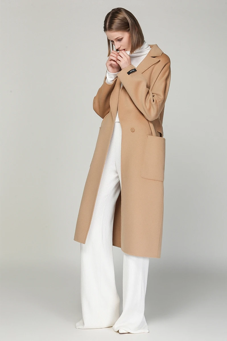 

Sweater Turtleneck Elastic Waist Wide-leg Pants 2 Sets Of Knit Suit Loose 2020 Real Rushed Winter Lazy Knitted Women Two-piece