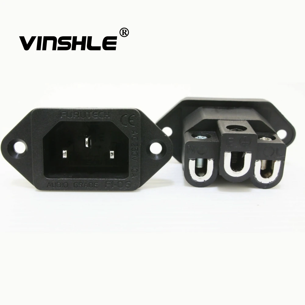 Furutech FI 06 (R) медное родиевое покрытие Ultimate IEC новый Hi Fi vinshle 3 шт.|Умные розетки| |