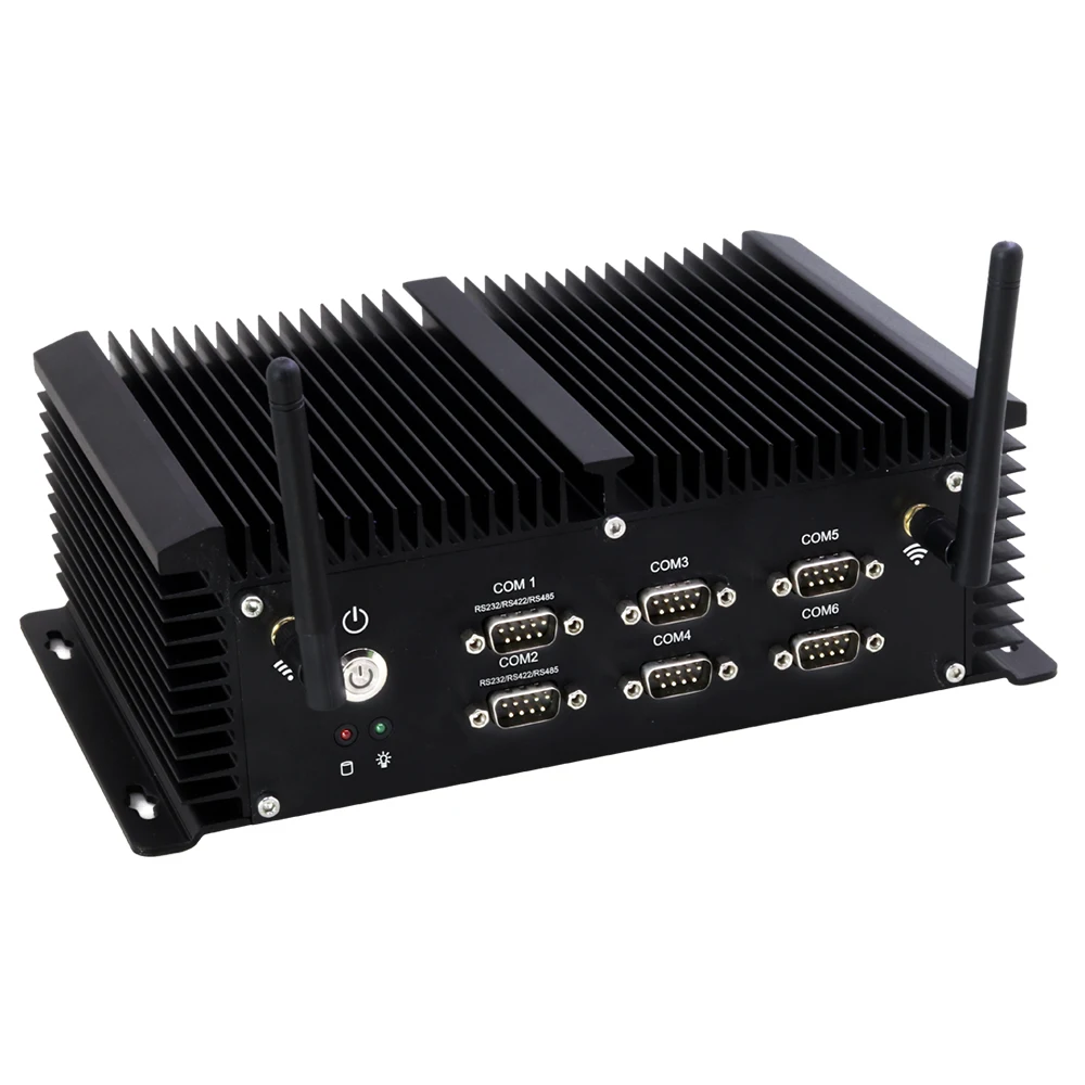 Промышленный мини-ПК ITX Intel Core i7 4500U RS232 RS422 RS485 HDMI VGA 8 * USB 2 LAN Wi-Fi Bluetooth 3G 4G SIM Windows Linux |