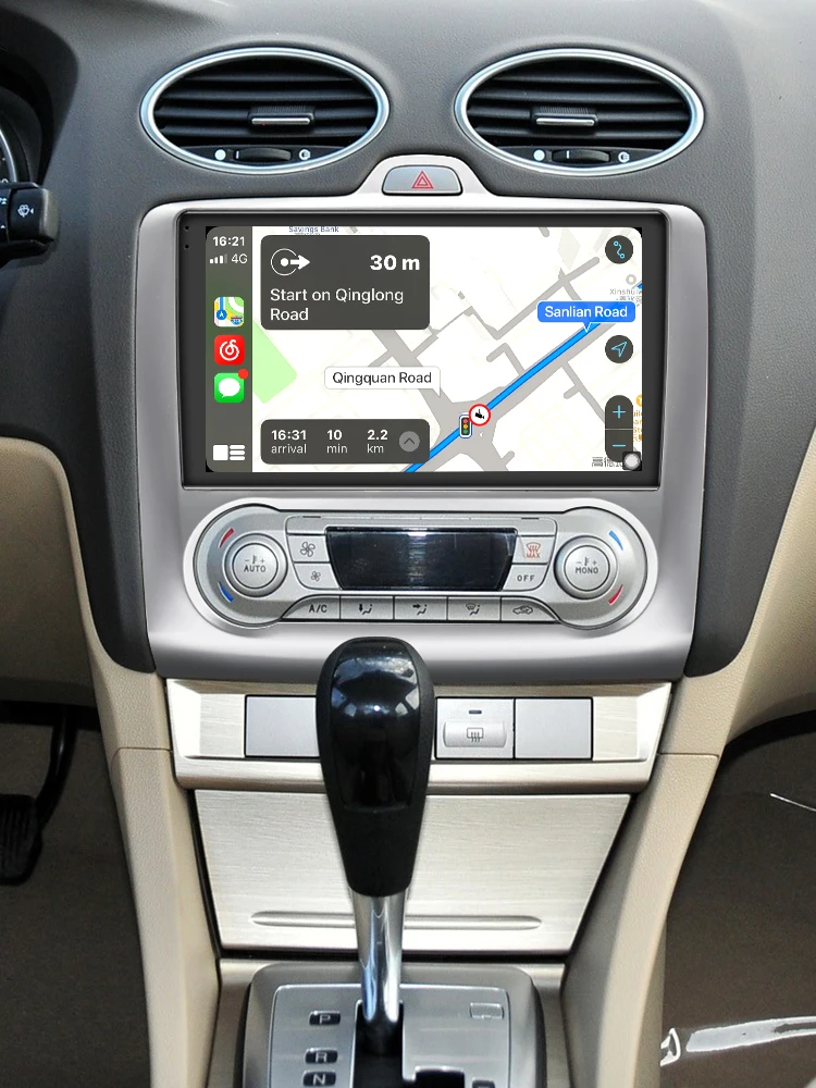 Автомобильное радио Joying 9 дюймов Android 10 для Ford Focus 2005 2012 GPS Carplay DSP SPDIF Авто Mirror link WiFi