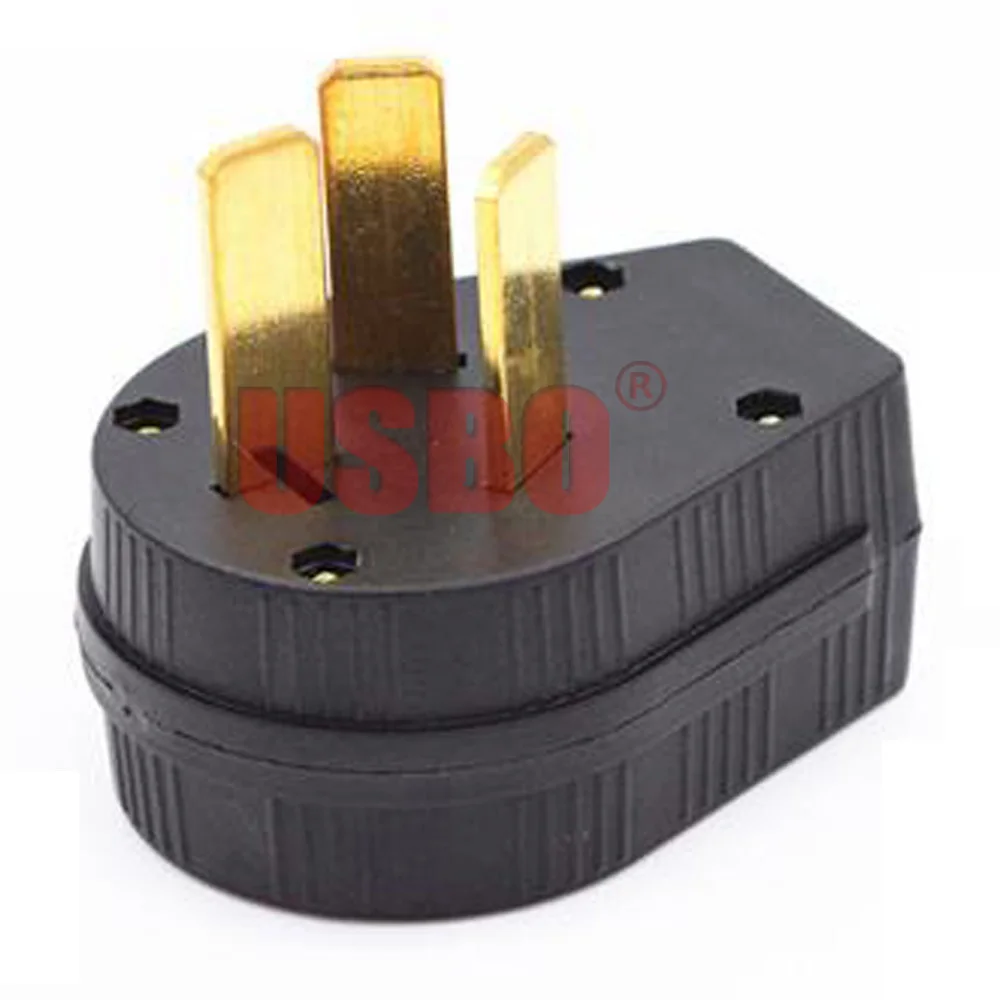 Черный 50A 125V/250V (Национальная ассоциация владельцев электротехнических 10-50P &amp