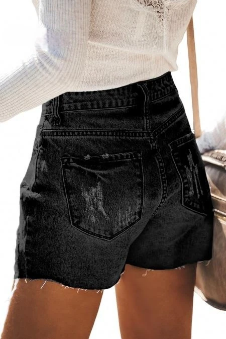 

Zoulv Women High Waist Casual Shorts Sexy Push Up Skinny Denim Hot Shorts Fashion Women Summer Ripped Hole Denim Shorts Jeans