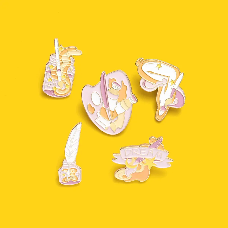 2020 креативная эмалированная брошь-значок на лацкан | Украшения и аксессуары